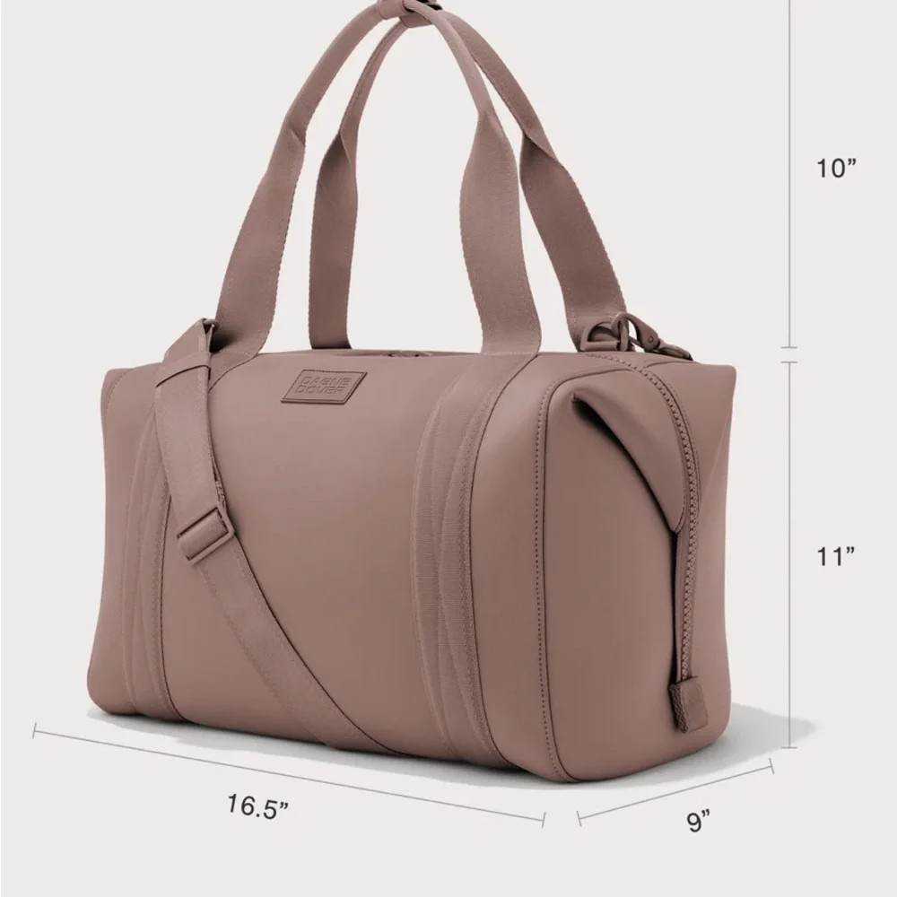 Dagne Dover Landon Carryall Large in Heather Grey (Missing Dust Bag) NWOT - Picture 3 of 5